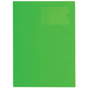 File Master 3 Pocket A4 Presentation Folder - Lime Green