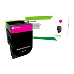 Lexmark 80C8HM0 Magenta High Yield Toner Cartridge