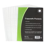 Okin A3 Copysafe Pockets Clear - 10 Pack