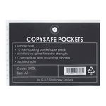 Okin A3 Landscape Copysafe Pockets Clear - 10 Pack