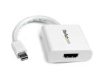 StarTech Full HD 1080p Mini DisplayPort to HDMI Passive Adapter - White