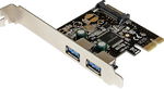 StarTech 2 Port USB 3.0 PCI Express Controller Card with SATA Power