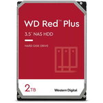 Western Digital Red Plus 2TB 5400rpm 64MB Cache 3.5 Inch SATA NAS Hard Drive