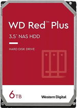 Western Digital Red Plus 6TB 5400rpm 256MB 3.5" SATA NAS Hard Drive