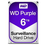 Western Digital Purple 6TB 5400rpm 64MB Cache 3.5 Inch SATA3 Surveillance Hard Drive