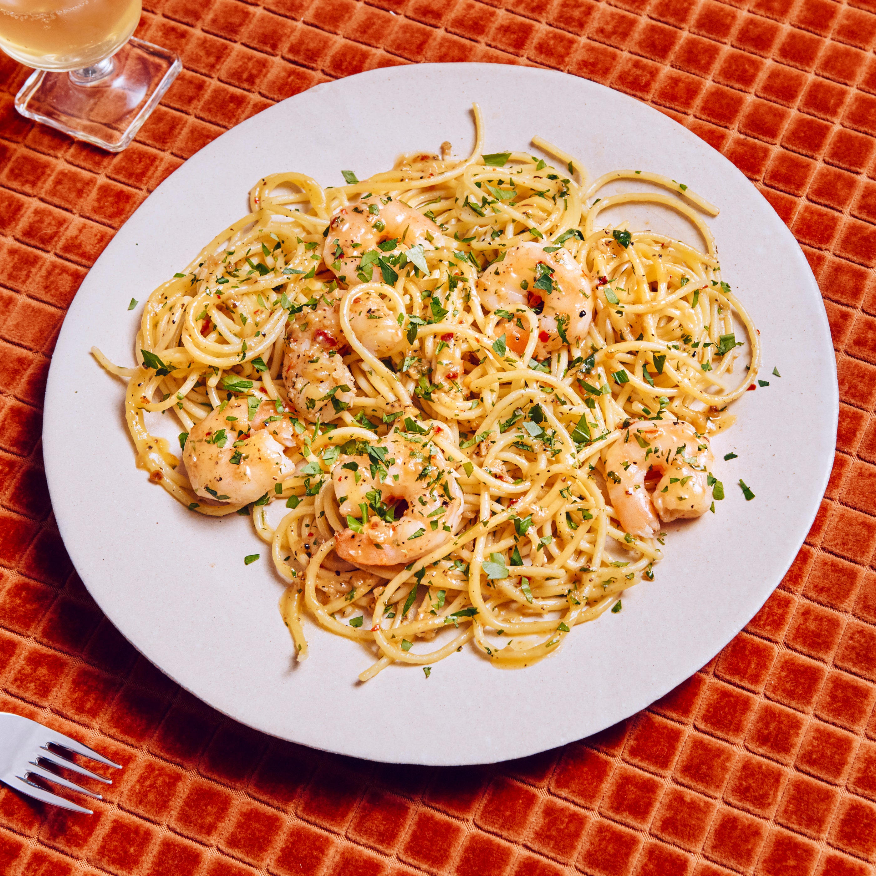 Shrimp Scampi Pasta