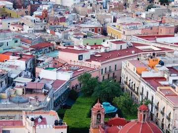 Panorama of Guanajuato (Mexico) online puzzle