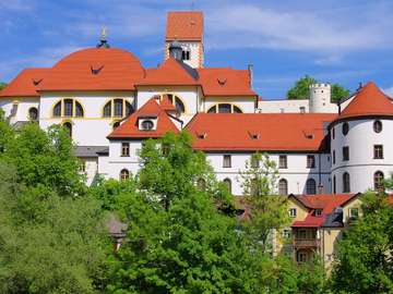 Basilica of St. Magnus in Füssen (Germany) online puzzle