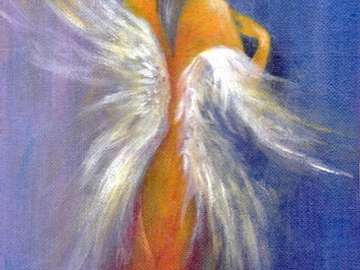 angel puzzle online from photo