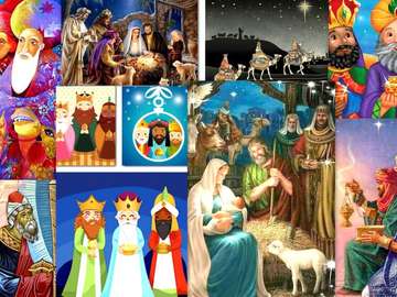 Three Kings puzzle online from photo