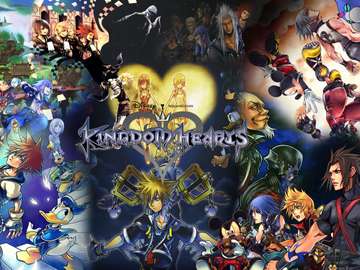 Kingdom Hearts puzzle online from photo