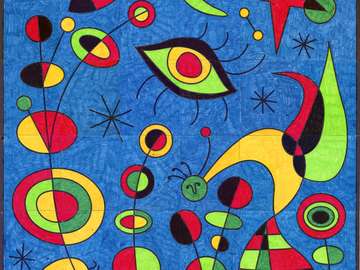 Joan Miro online puzzle