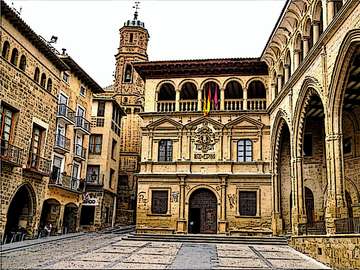 Plaza Alcañiz online puzzle