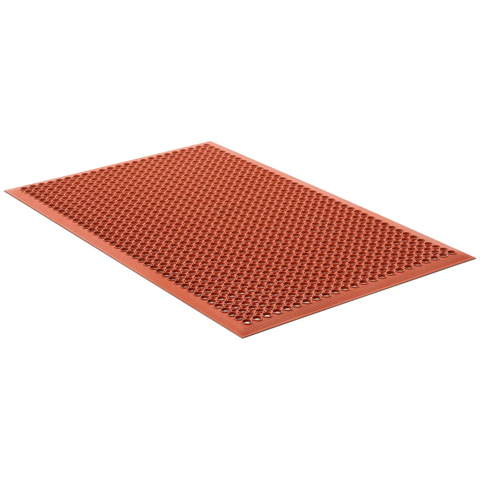 Ringgummimatte - 153 x 92 x 1 cm - rot