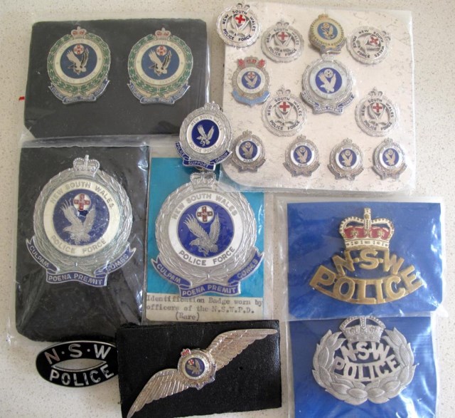 NSW Police badges and pins - Lugosi Auctioneers & Valuers | Find Lots ...