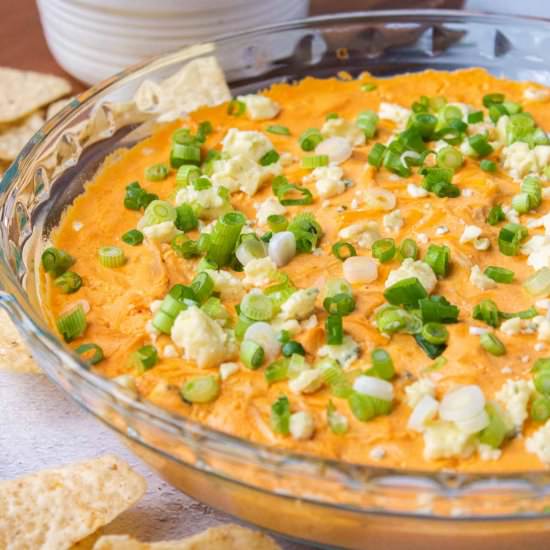 Healthy Buffalo Chicken Dip