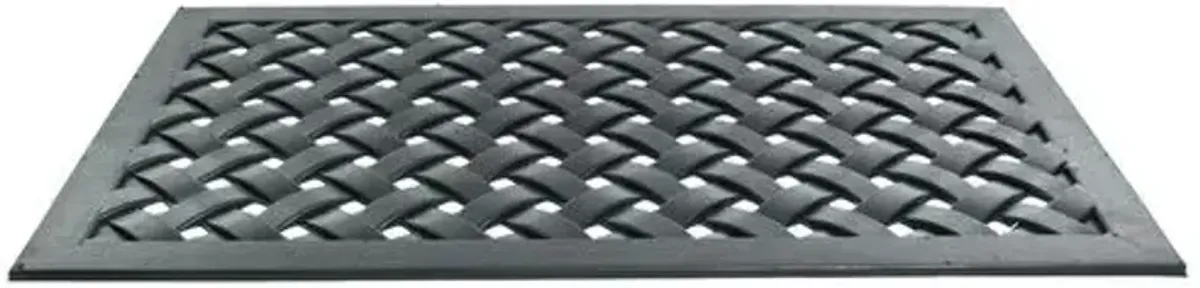 Braided Doormat - Black