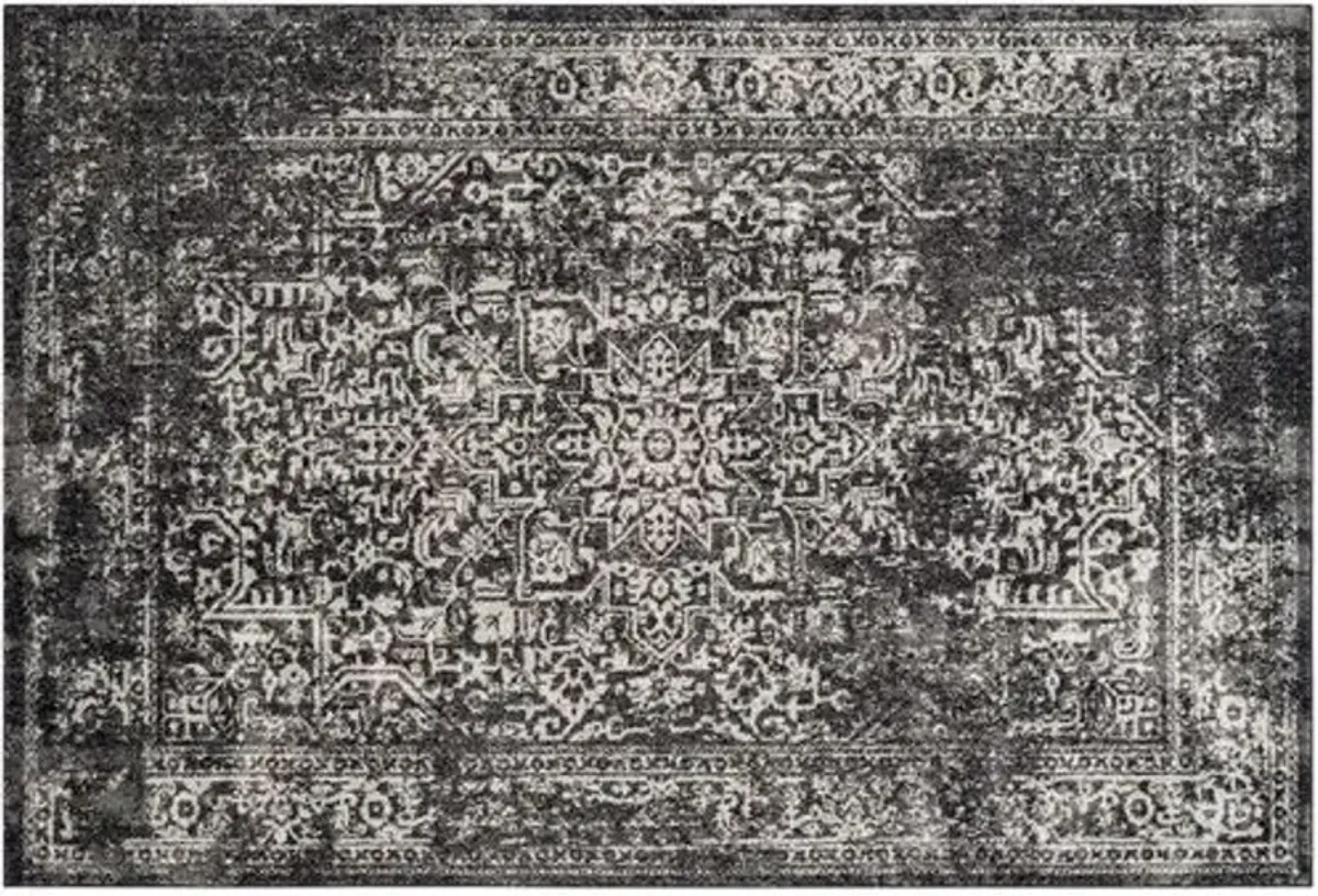 Vistacrest Rug - Black/Gray - Black