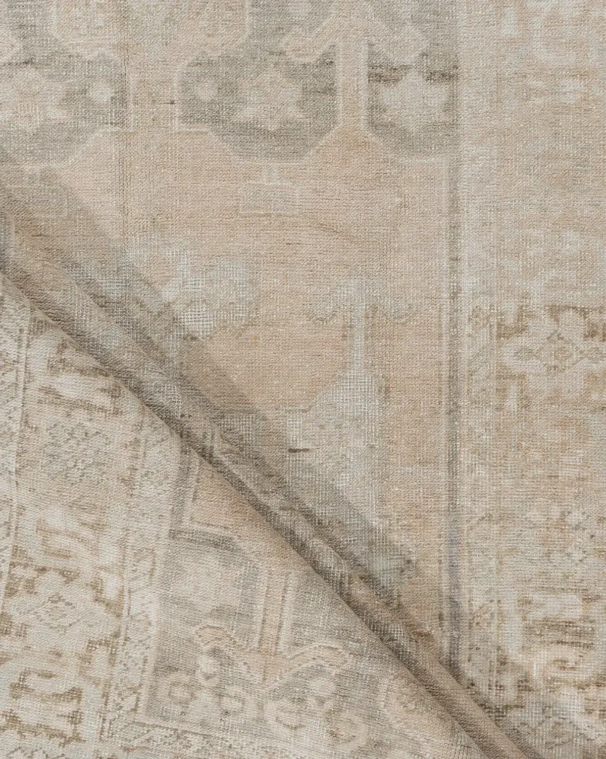 Turkish Oushak Rug 5'6 X 8'2 - Beige - Beige