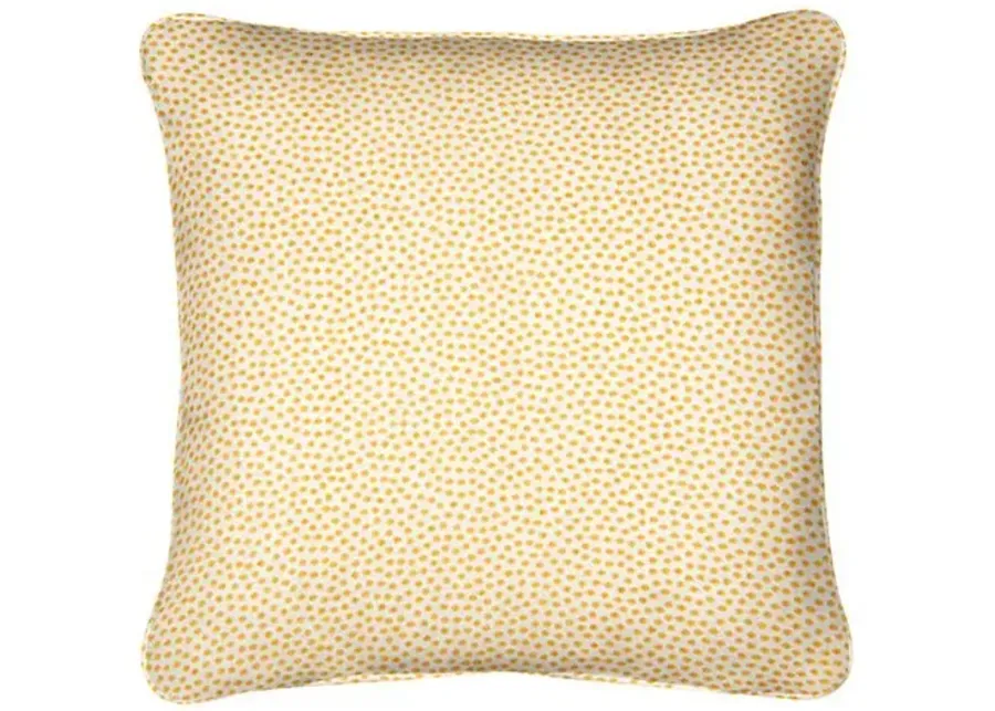 Tuck Outdoor Pillow - Marigold - Handcrafted