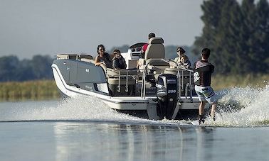 Lake Mead: New! Luxury Pontoon Boat for charter! Good for up to 15 people! GB03