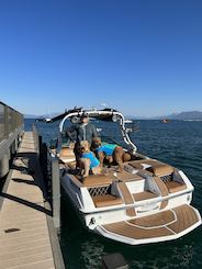 Nautique GS 22 Wake boat w/ captain on Lake Tahoe