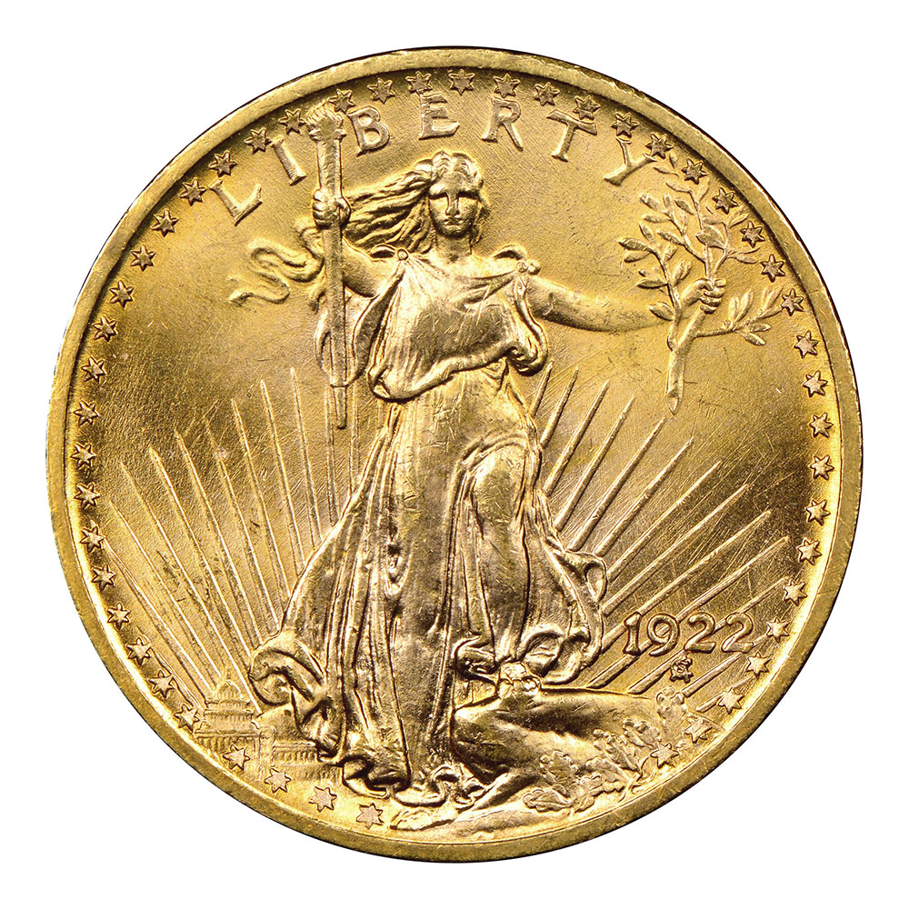 $20 St Gaudens Gold Coins