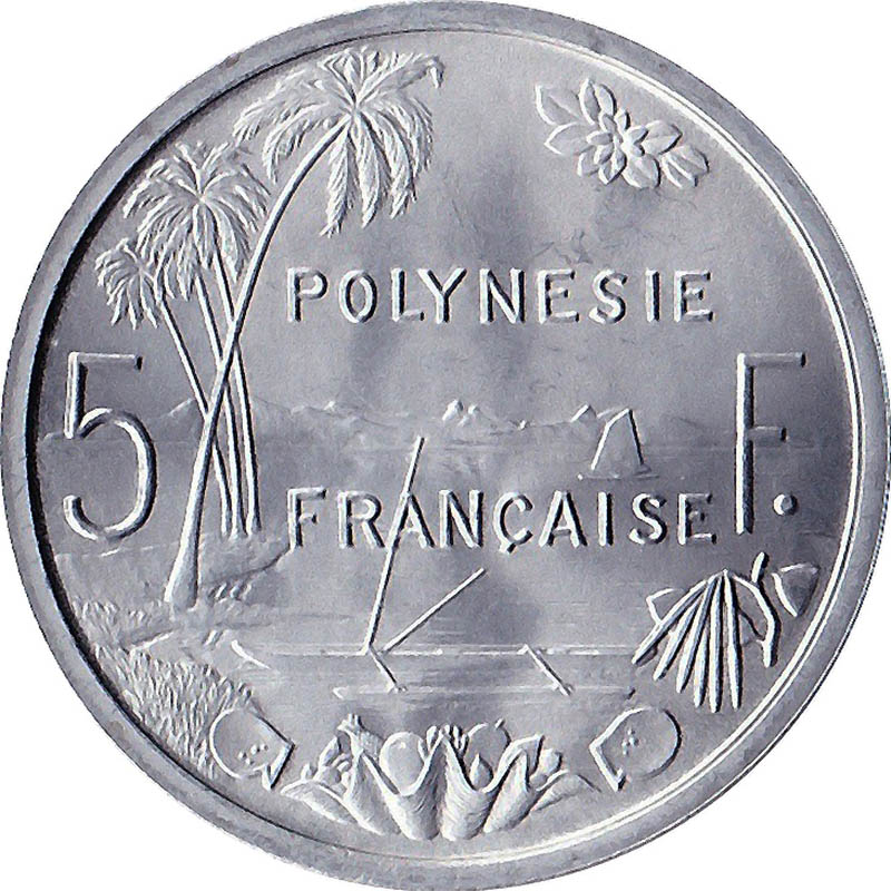 French Oceania & Polynesia World Coins