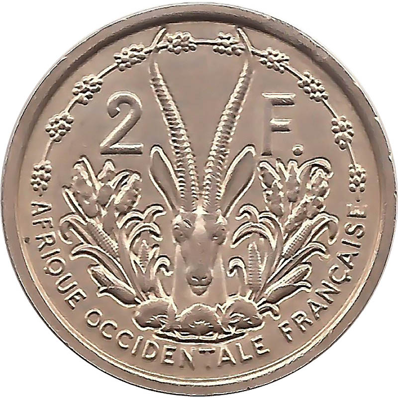 French West Africa World Coins