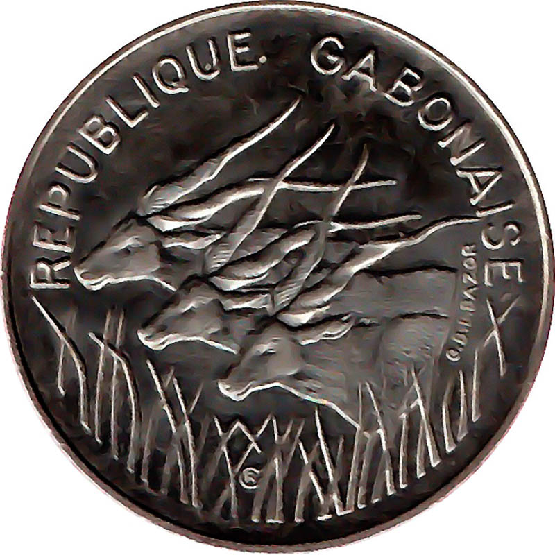 Gabon World Coins