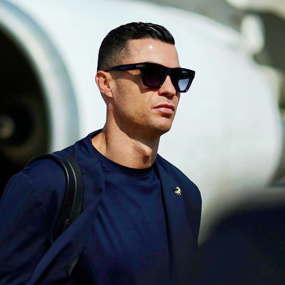 Here's a video of Cristiano Ronaldo's custom-made private jet, stacked with state-of-the-art luxuries and shiny metallic body, worth over Rs 600 Crore