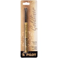 Pilot Super Color Marker - Extra Fine Marker Point - Gold Ink