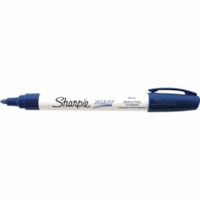 Sharpie Oil-Based Paint Marker - Medium Point - Medium Marker Point - Blue Ink - Oil Based - 1 Each