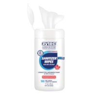 Zytec Sanitizer Wipes 100 Wipes - 6.69" (170 mm) Width x 7.87" (200 mm) Length - 1 / Each