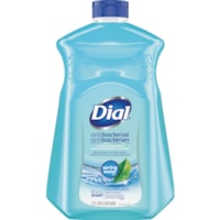 Dial Hydrating Liquid Soap 1.53 L refill Spring Water - Spring Water Scent - 1.62 quart (1530 mL) - Hand - Refillable - 3 / Case