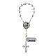 Single decade rosary of 2025 Jubilee, 925 silver s1