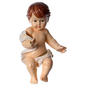 Child Jesus with drape h 30 cm