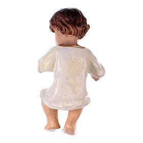 Child Jesus with a White Dress real h 4.5 cm resin