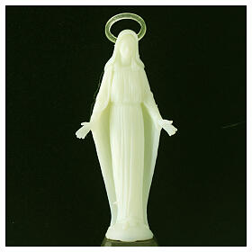 Figurka Niepokalana Madonna fosforyzująca 12 cm