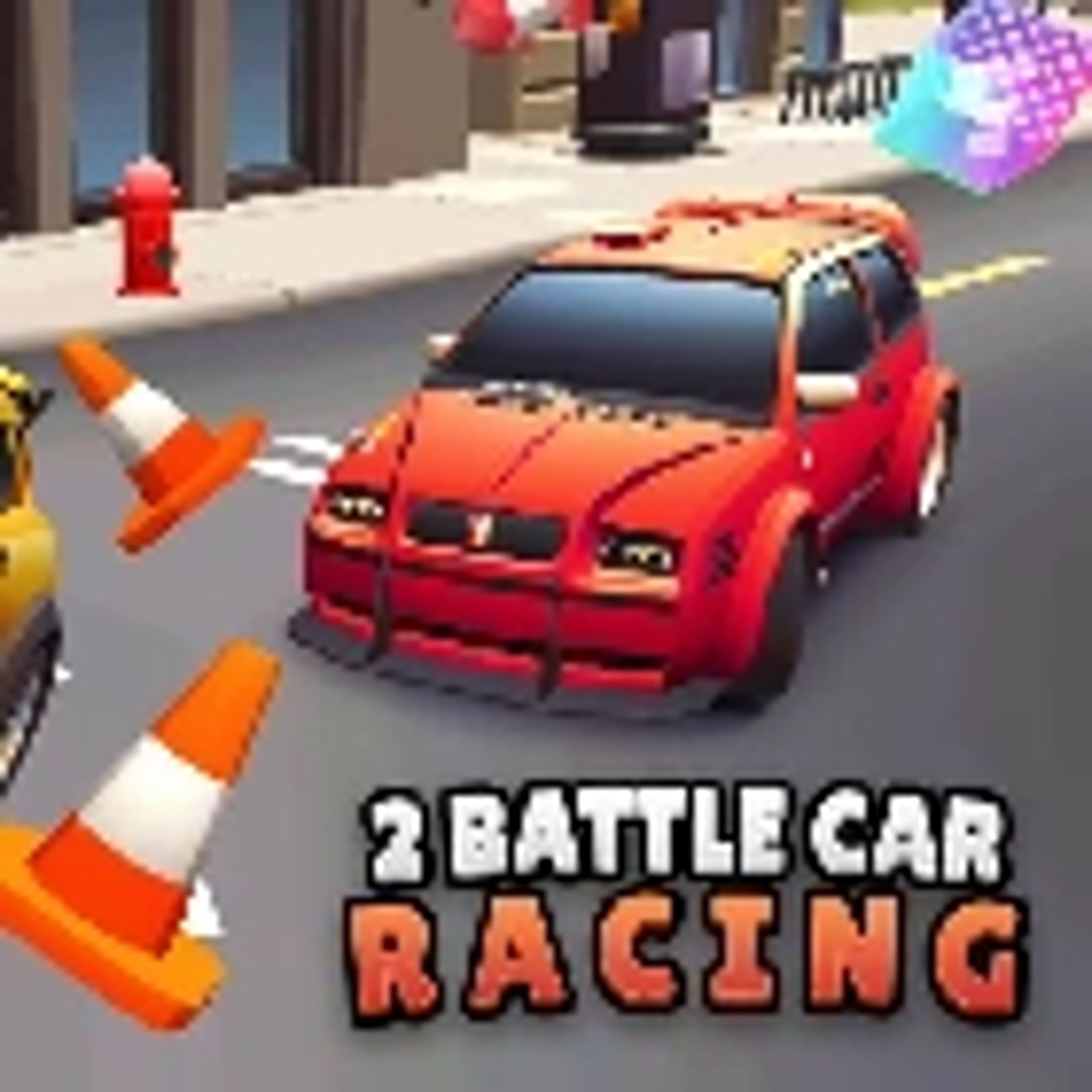 2 Player Battle Car Racing