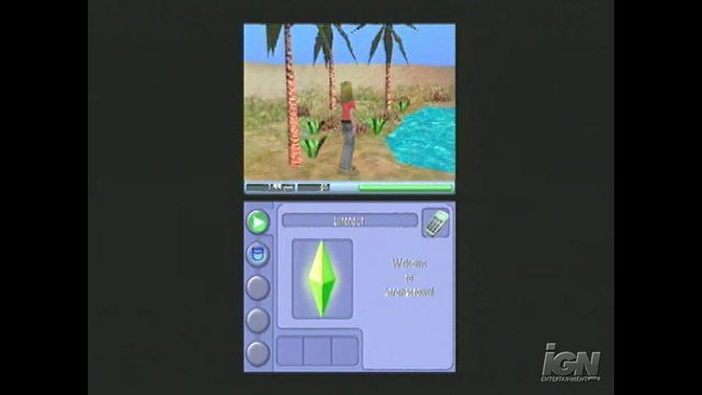 The Sims 2 PlayStation 2 Gameplay - EA: Hot Summer Nights footage.