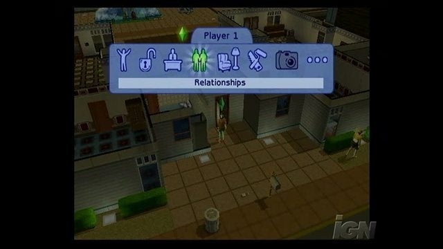 The Sims 2 Xbox Gameplay - Menu Browsing