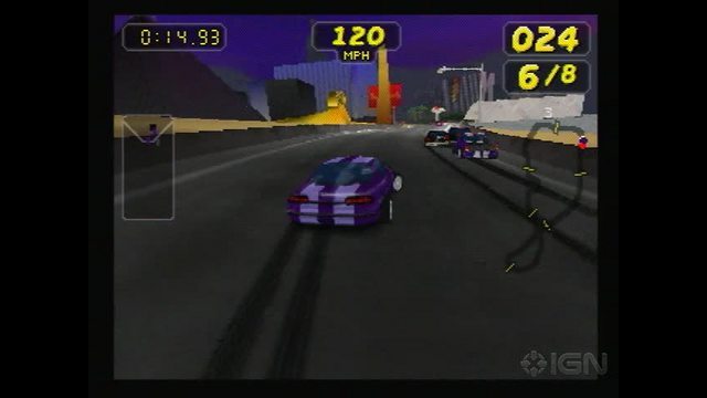 Rush 2: Extreme Racing USA Retro Game Gameplay - Vegas