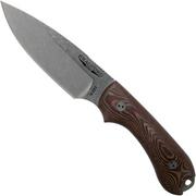 Bradford Guardian 3, 3D Brown-Red Richlite, M390 Sabre Stonewash Knivesandtools Exclusive