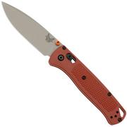 Benchmade Bugout 535TN-10 Cerakote S30V, Rust Orange Grivory, coltello da tasca