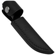 Buck 102 Genuine Leather Sheath 0102-05-BK, Black, fodero in pelle