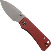 Civivi Baby Banter C19068S-6 Burgundy G10, Stonewashed pocket knife, Ben Petersen design