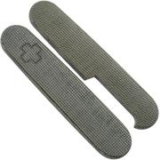 Daily Customs 91.2 Plain, Green Canvas Micarta P10013876 Victorinox guancette