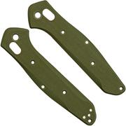 Flytanium Benchmade 940 Osborne Handle Kit FLY-1171OD OD Green G-10 Radar Scales, Titanium Hardware