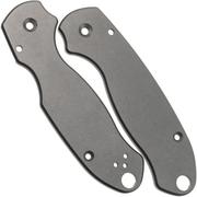 Flytanium Spyderco Para 3 Scales, titanium